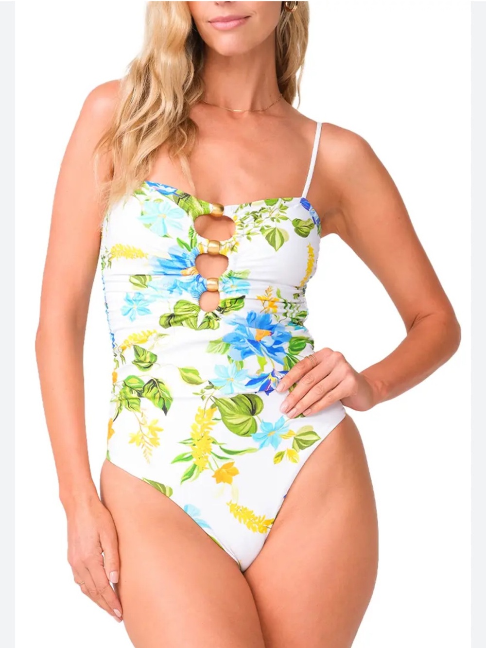 PQ Swim One Piece keyhole Swimsuit S